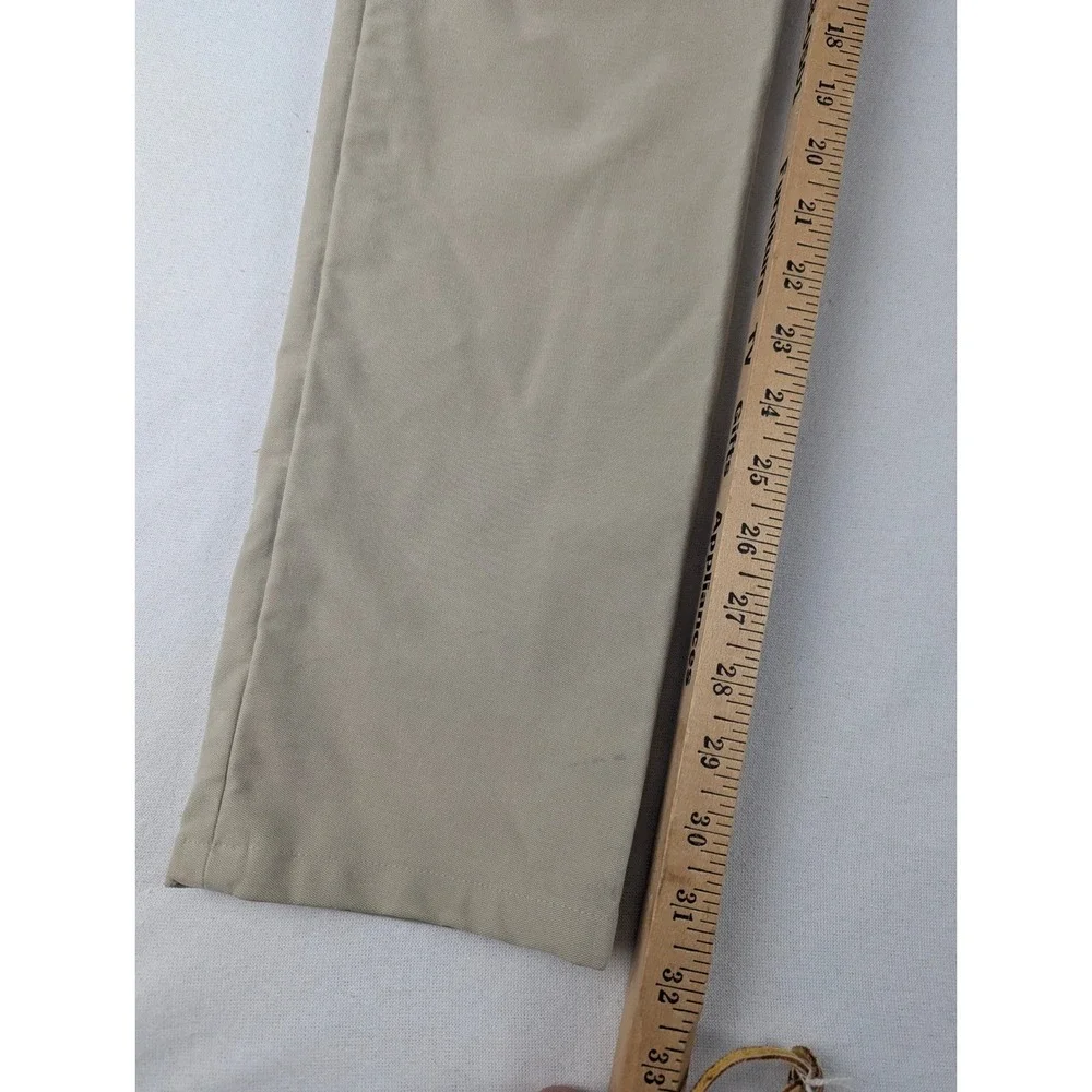 Lululemon ABC Pants Mens 35x31 Tan Khaki Straight Leg 5-Pocket Technical Stretch
